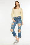 Noel Mid Rise Boyfriend Jeans