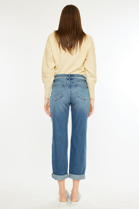 Noel Mid Rise Boyfriend Jeans