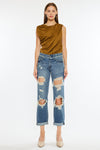 Janelle Mid Rise Boyfriend Jeans