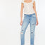 Luxanna Mid Rise Slim Boyfriend Jeans