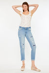 Luxanna Mid Rise Slim Boyfriend Jeans