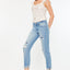 Luxanna Mid Rise Slim Boyfriend Jeans