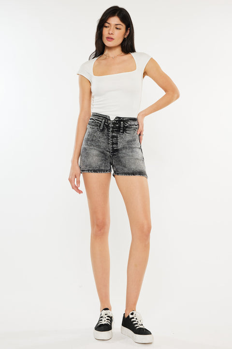 Miley High Rise Shorts - Official Kancan USA