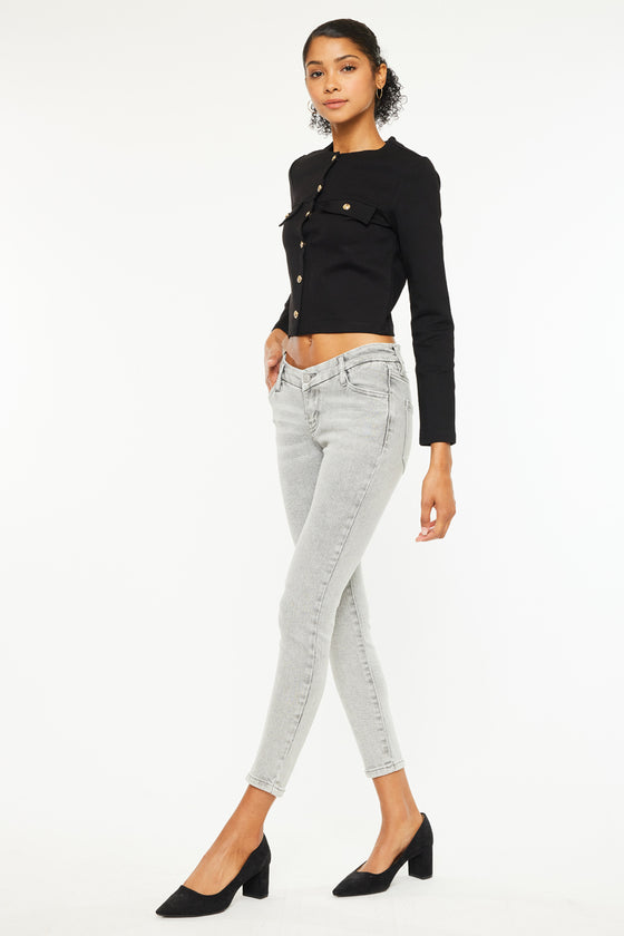 Kira Mid Rise Ankle Skinny