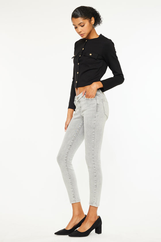 Kira Mid Rise Ankle Skinny