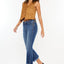 Merlie Mid Rise Cropped Flare Jeans - Official Kancan USA