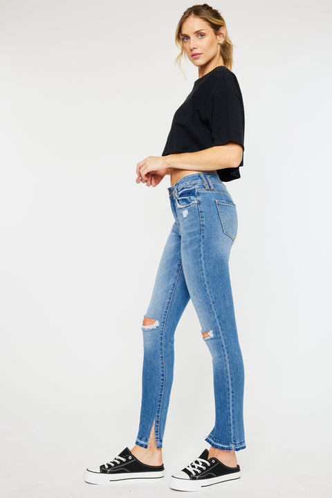 Birdy  Mid Rise Easy Skinny Jeans - Official Kancan USA