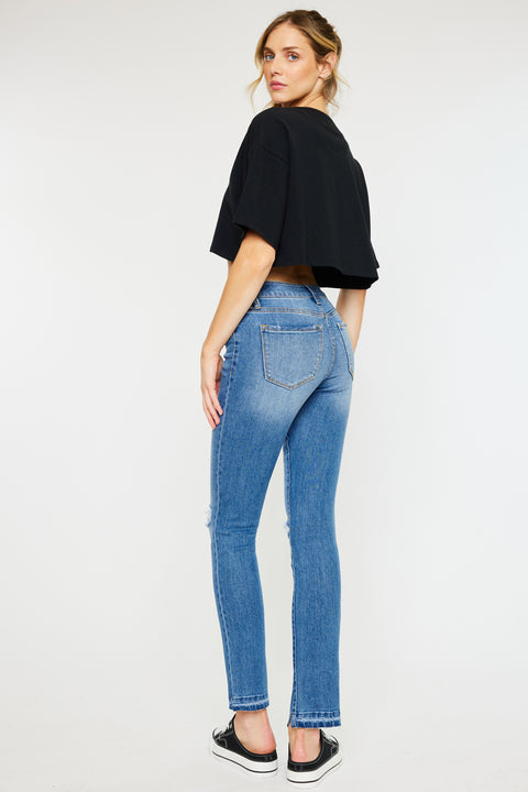 Birdy  Mid Rise Easy Skinny Jeans - Official Kancan USA