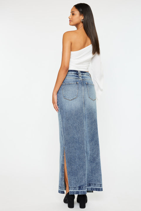 Tracy Maxi Denim Skirt - Official Kancan USA