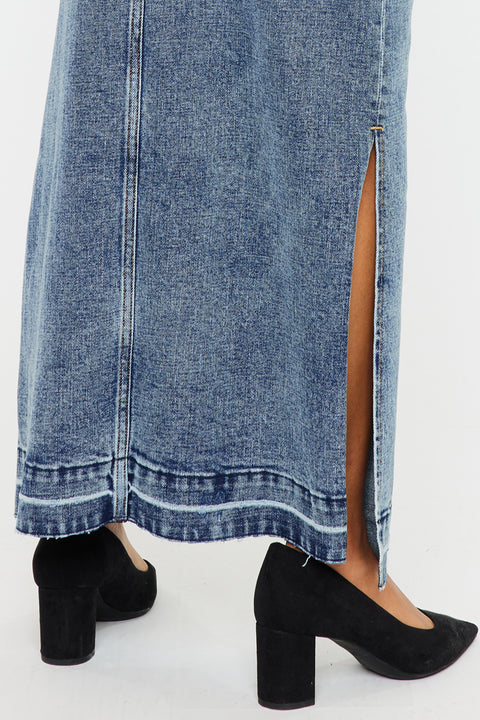 Tracy Maxi Denim Skirt - Official Kancan USA