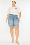 Kiran 90's Boyfriend Bermuda Shorts (Plus Size)