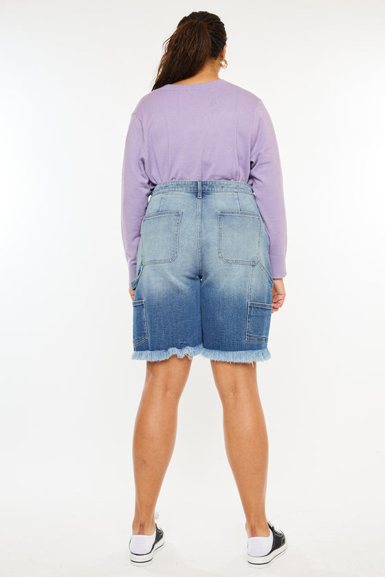 Kiran 90's Boyfriend Bermuda Shorts (Plus Size) - Official Kancan USA