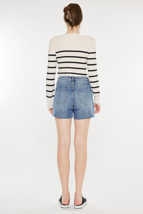 Saskia High Rise Shorts - Official Kancan USA