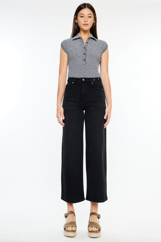 Victoria Ultra High Rise Cropped Wide Leg - Official Kancan USA