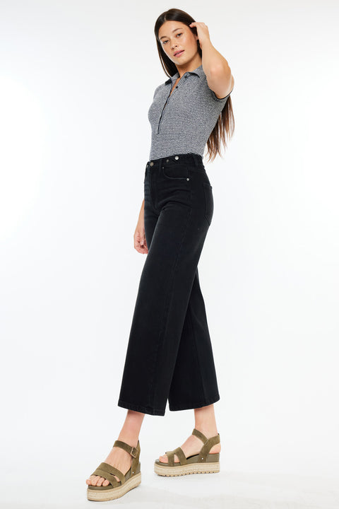 Victoria Ultra High Rise Cropped Wide Leg - Official Kancan USA