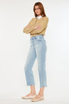 Lane High Rise Cropped Straight Leg  Jeans