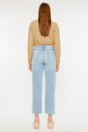 Lane High Rise Cropped Straight Leg  Jeans