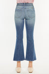 Hillary High Rise Cropped Flare Jeans - Official Kancan USA