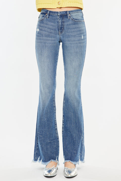 Jennie Medium Rise Wide Leg Jeans