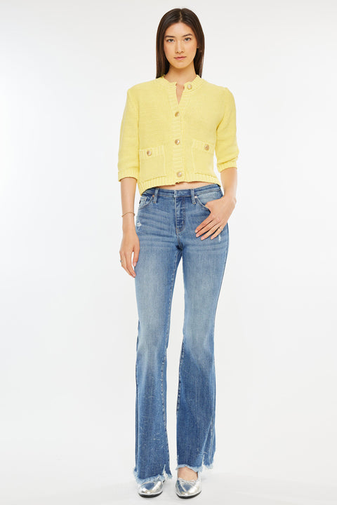 Jennie Medium Rise Wide Leg Jeans