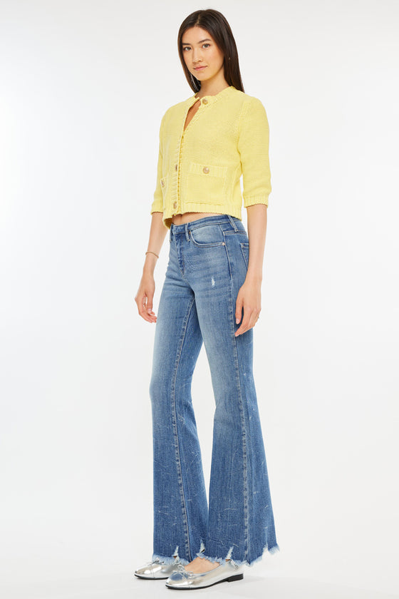 Jennie Medium Rise Wide Leg Jeans