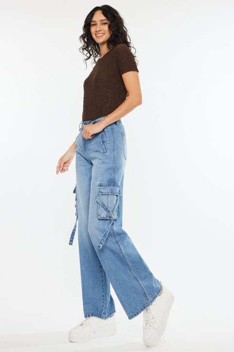 Val High Rise Wide Jeans