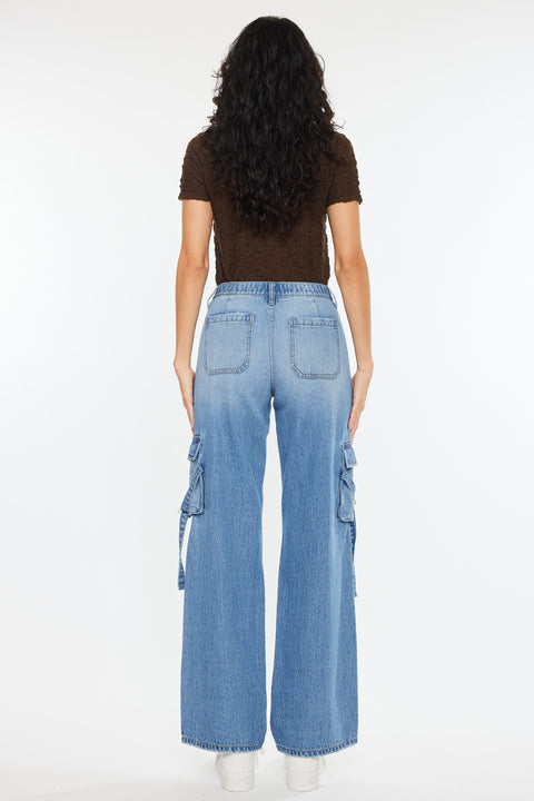 Val High Rise Wide Jeans