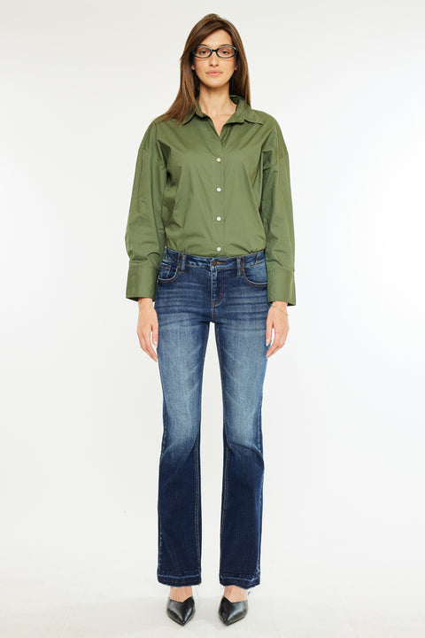 Rowan Mid Rise Flare Jeans