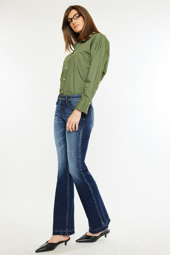 Rowan Mid Rise Flare Jeans