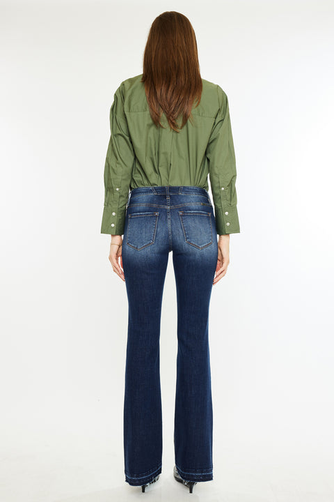 Rowan Mid Rise Flare Jeans