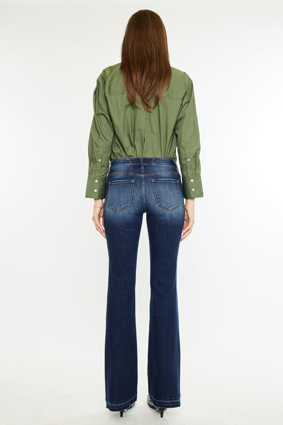 Rowan Mid Rise Flare Jeans