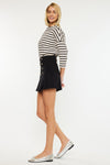 Irene High Rise Pleated Mini Skort