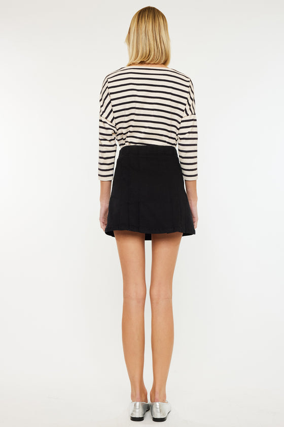 Irene High Rise Pleated Mini Skort