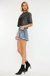 Elsie High Rise Mom Shorts