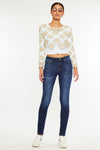 Ashlyn Mid Rise Super Skinny Jeans