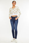 Ashlyn Mid Rise Super Skinny Jeans