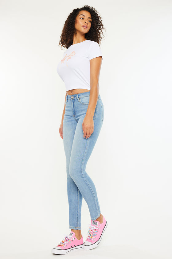 Ashlyn Mid Rise Super Skinny Jeans