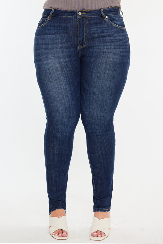 Beth High Rise Super Skinny Jeans (Plus Size)