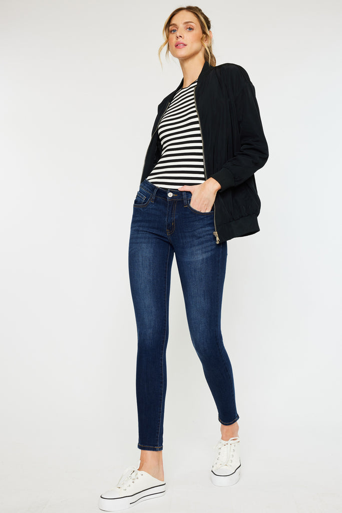 Alani Mid Rise Super Skinny Jeans - Official Kancan USA