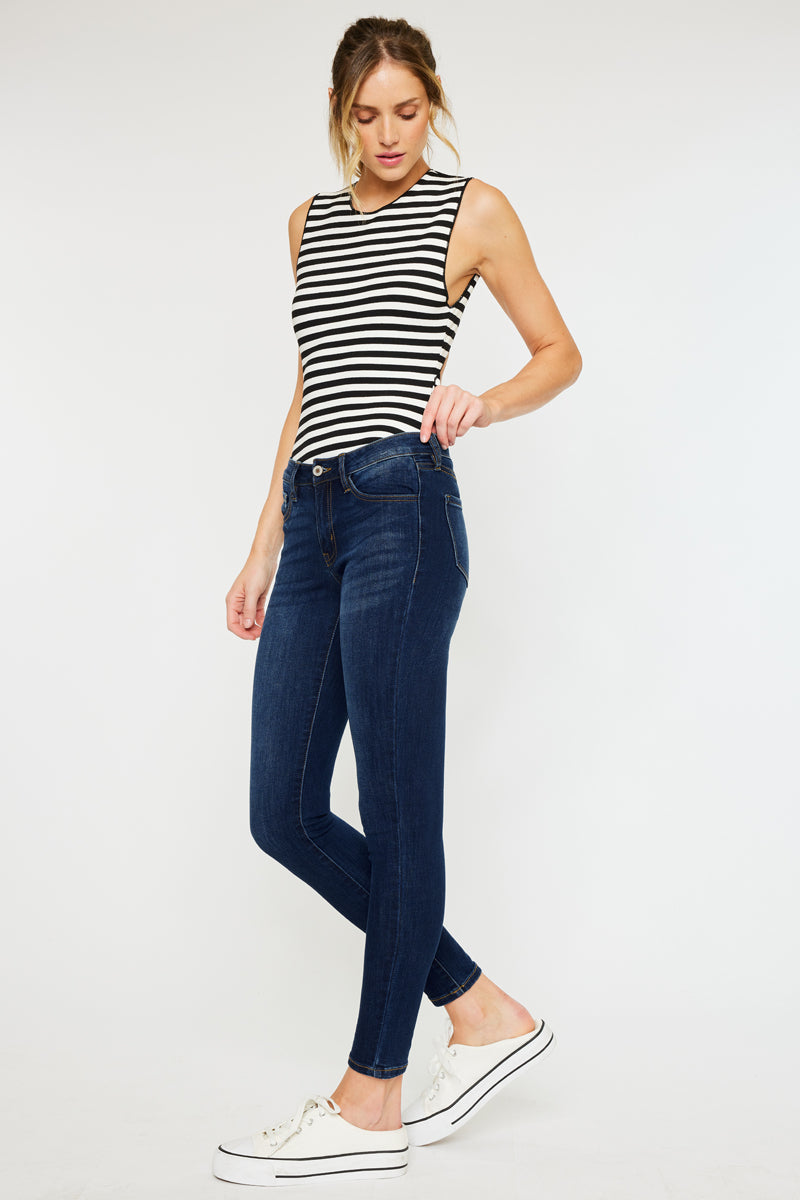 Alani Mid Rise Super Skinny Jeans – Official Kancan USA