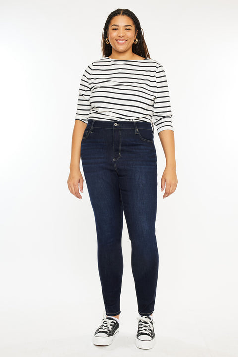 Felicity Ultra High Rise Super Skinny Jeans (Plus Size) - Official Kancan USA