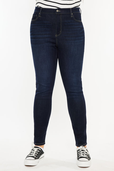 Felicity Ultra High Rise Super Skinny Jeans (Plus Size) - Official Kancan USA