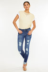 Sienna Mid Rise Super Skinny Jeans