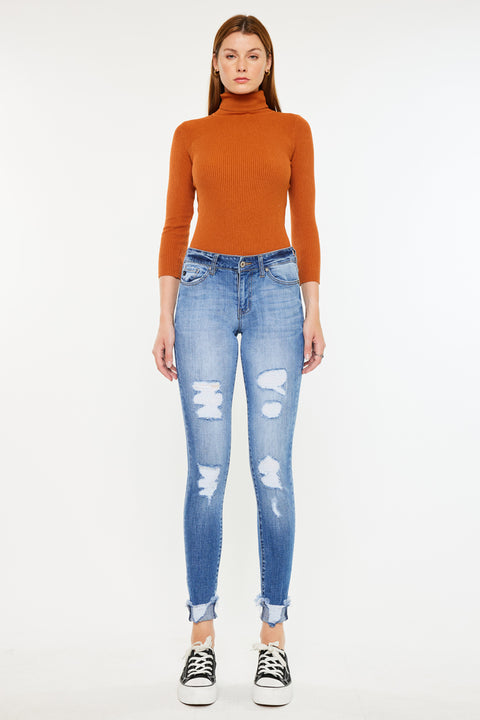 Shiloh High Rise Ankle Skinny Jeans