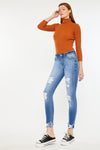 Florence Mid Rise Super Skinny Jeans