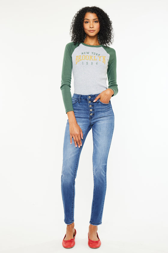 Lyla High Rise Super Skinny Jeans