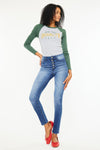 Lyla High Rise Super Skinny Jeans