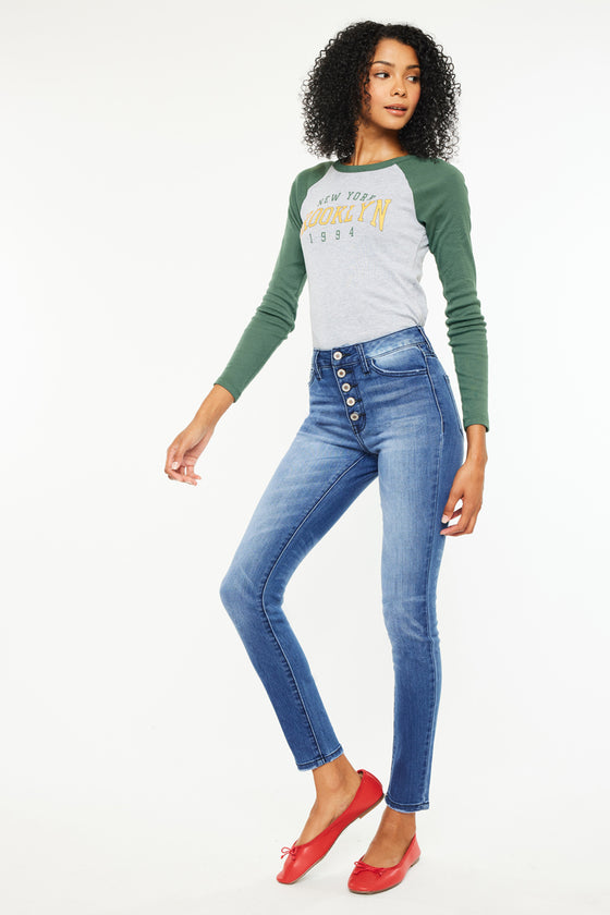 Lyla High Rise Super Skinny Jeans