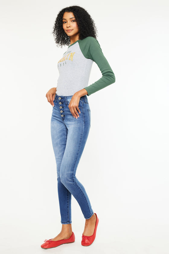 Lyla High Rise Super Skinny Jeans