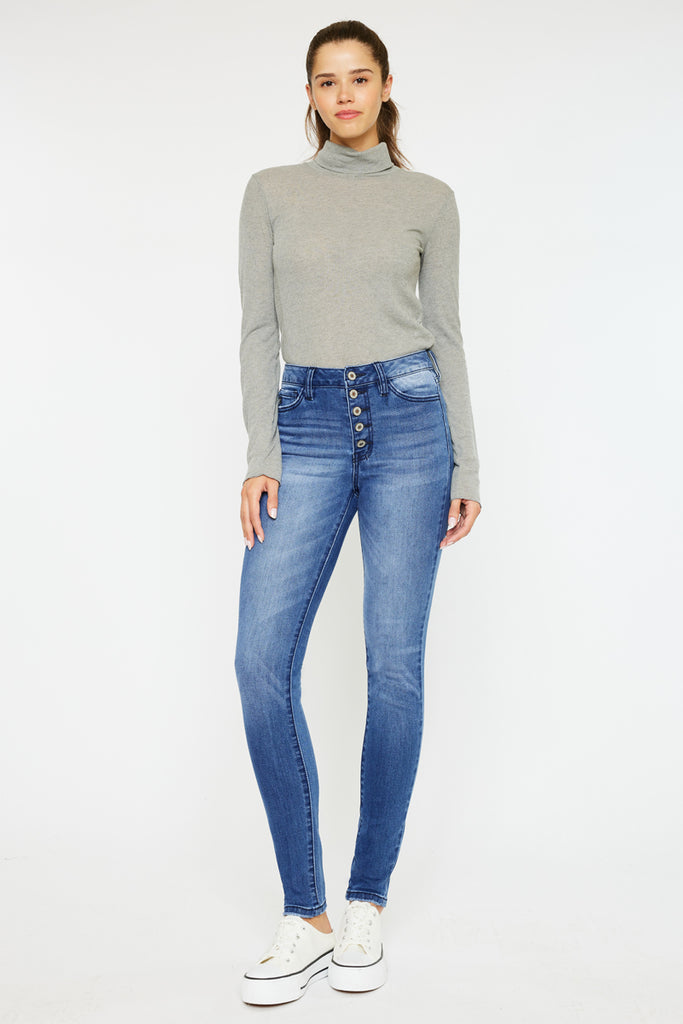 Lyla High Rise Super Skinny Jeans | Official Kancan USA